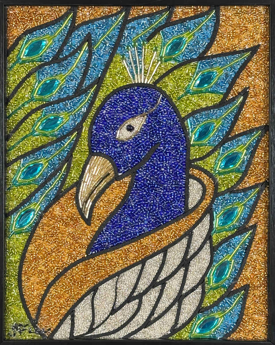 Gemmed Peacock by Sabrina Frey, Image 2.