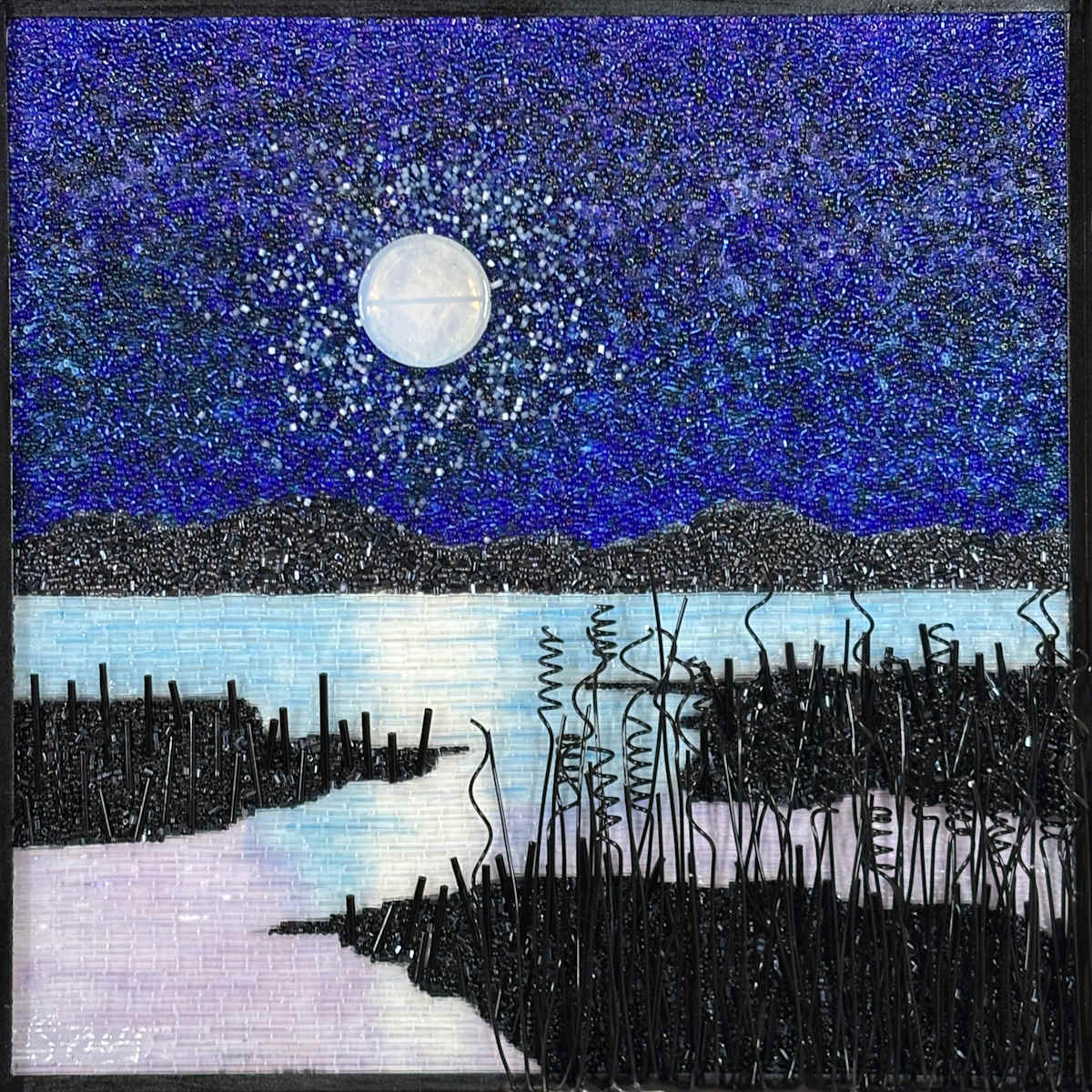 Moonlit Bayou #3 by Sabrina Frey 