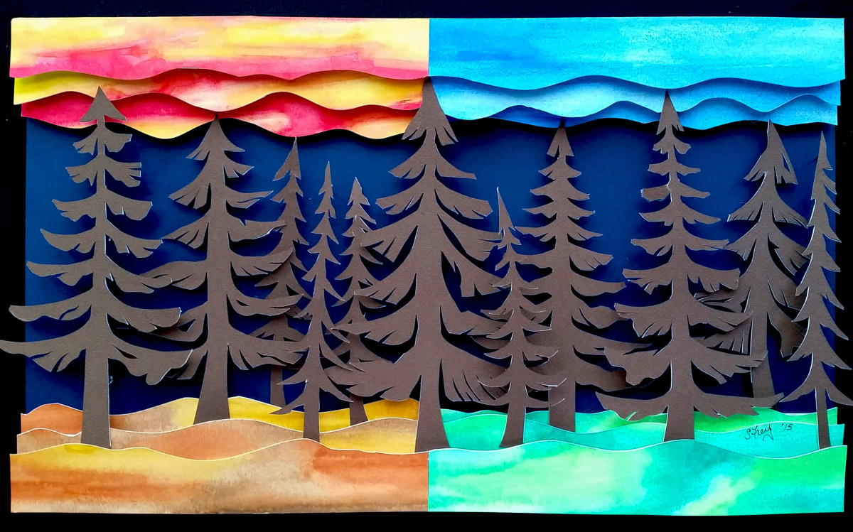 Z. Pine Forest by Sabrina Frey 