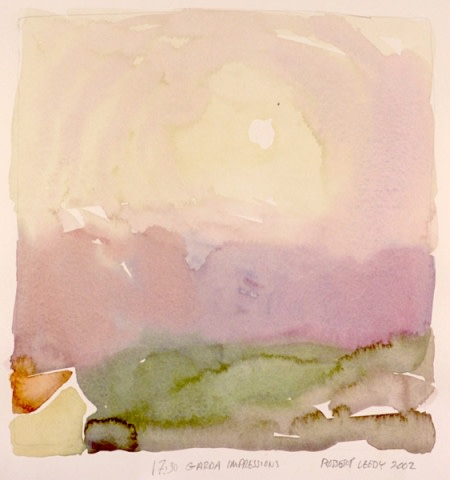 "17:30 Garda Impressions" by Robert H. Leedy, Image 1.