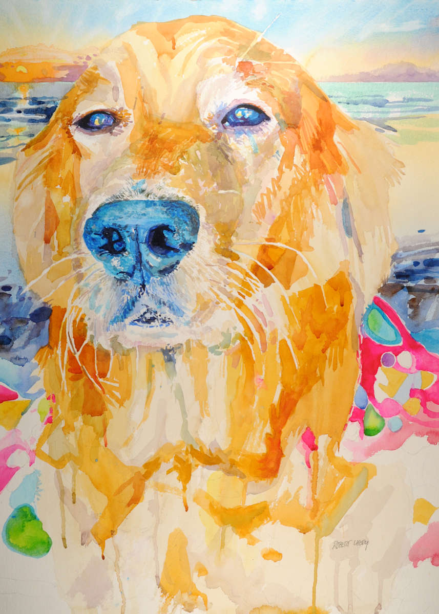 "Dash: A Golden Disposition" by Robert H. Leedy, Image 1.
