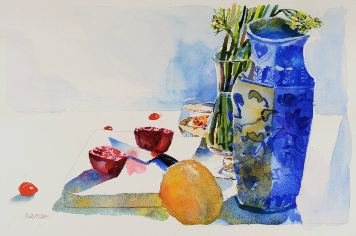 "Sacrificial Pomegranate" by Robert H. Leedy, Image 1.