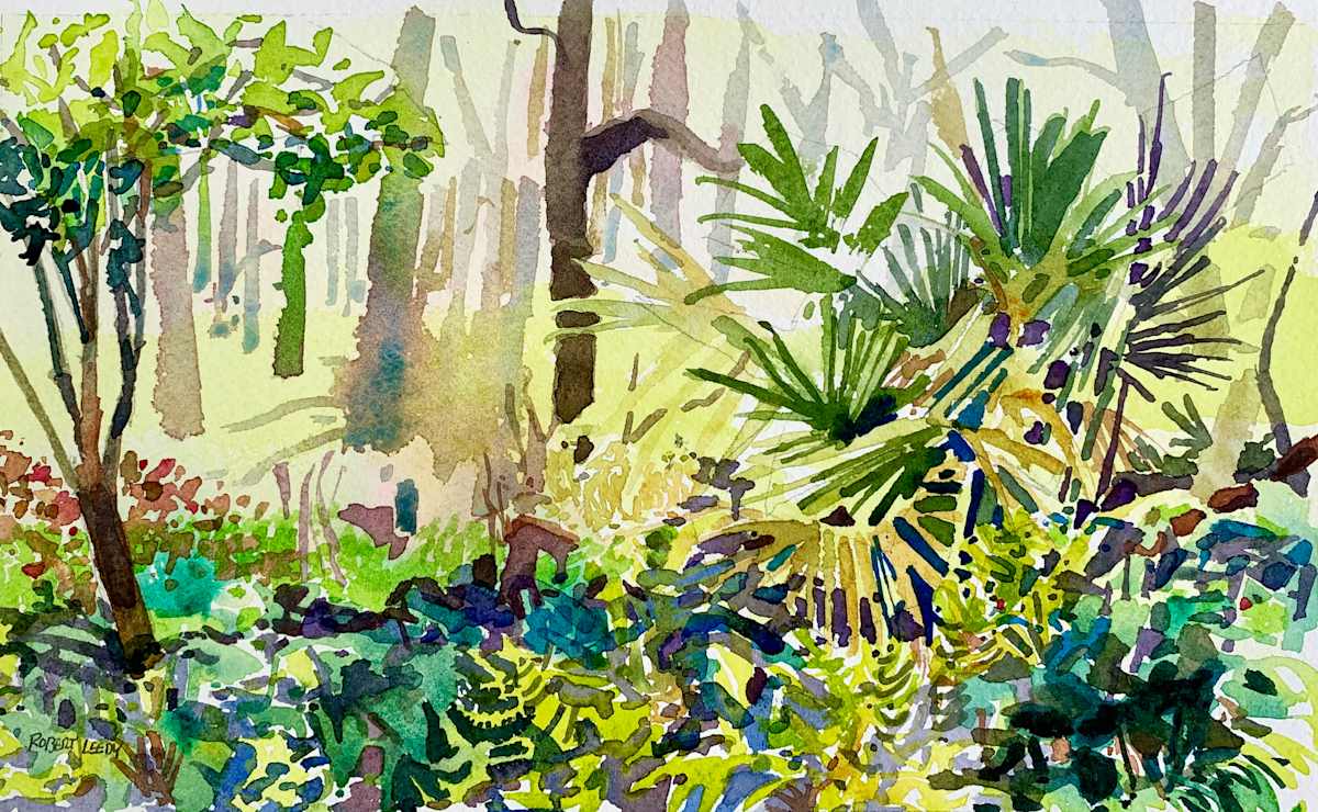 "Arboretum Patterns" by Robert H. Leedy, Image 2.