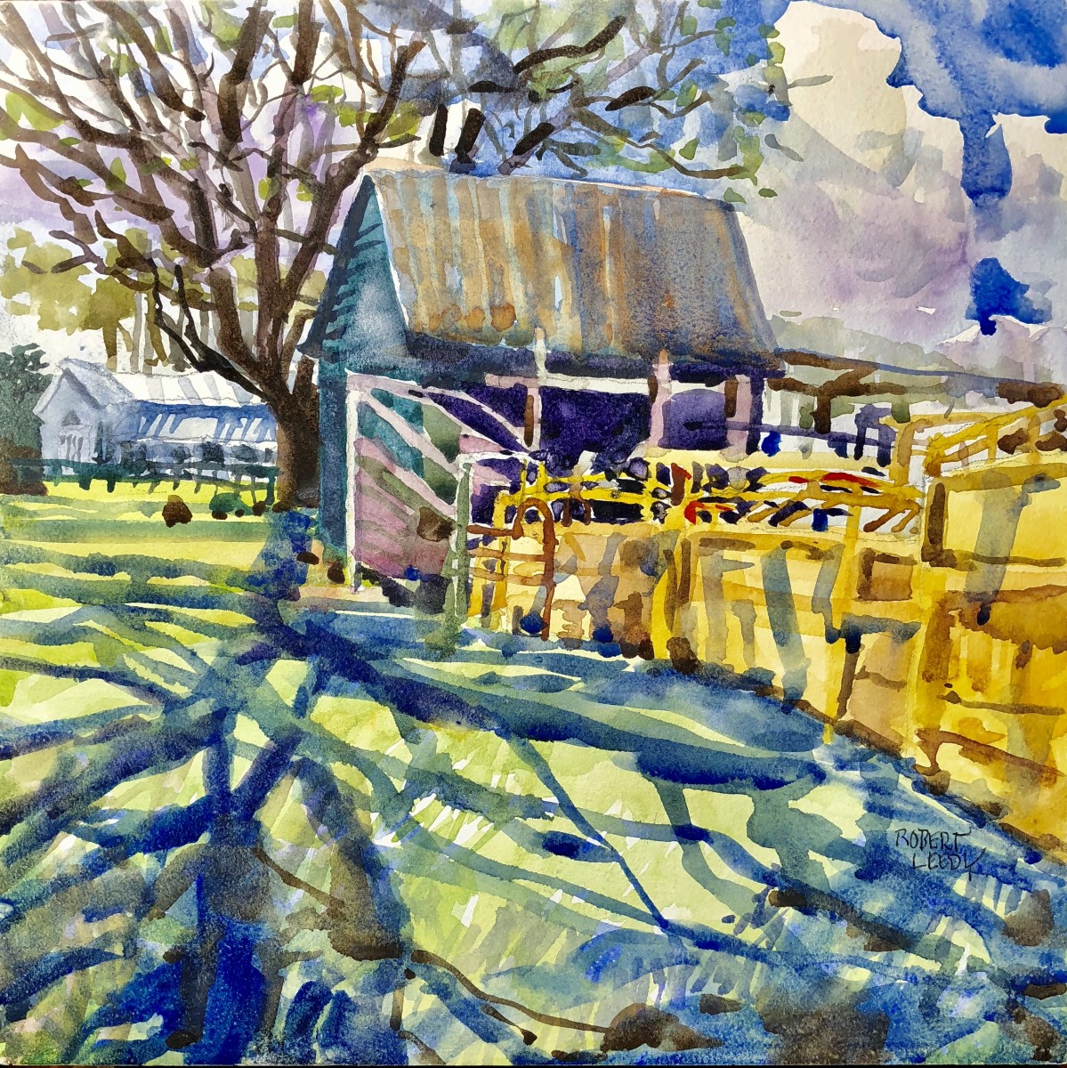 "Cook's Farm, Boston, Georgia" by Robert H. Leedy 