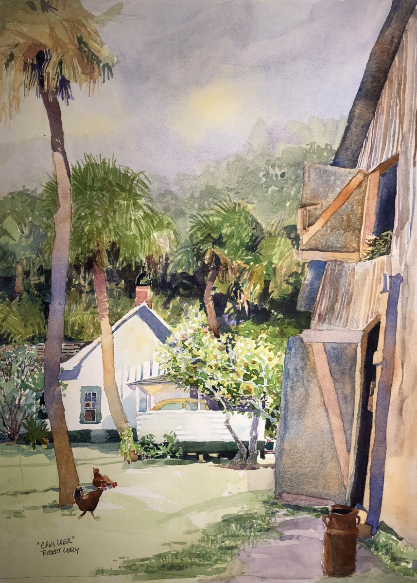 "Cross Creek" by Robert H. Leedy, Image 1.