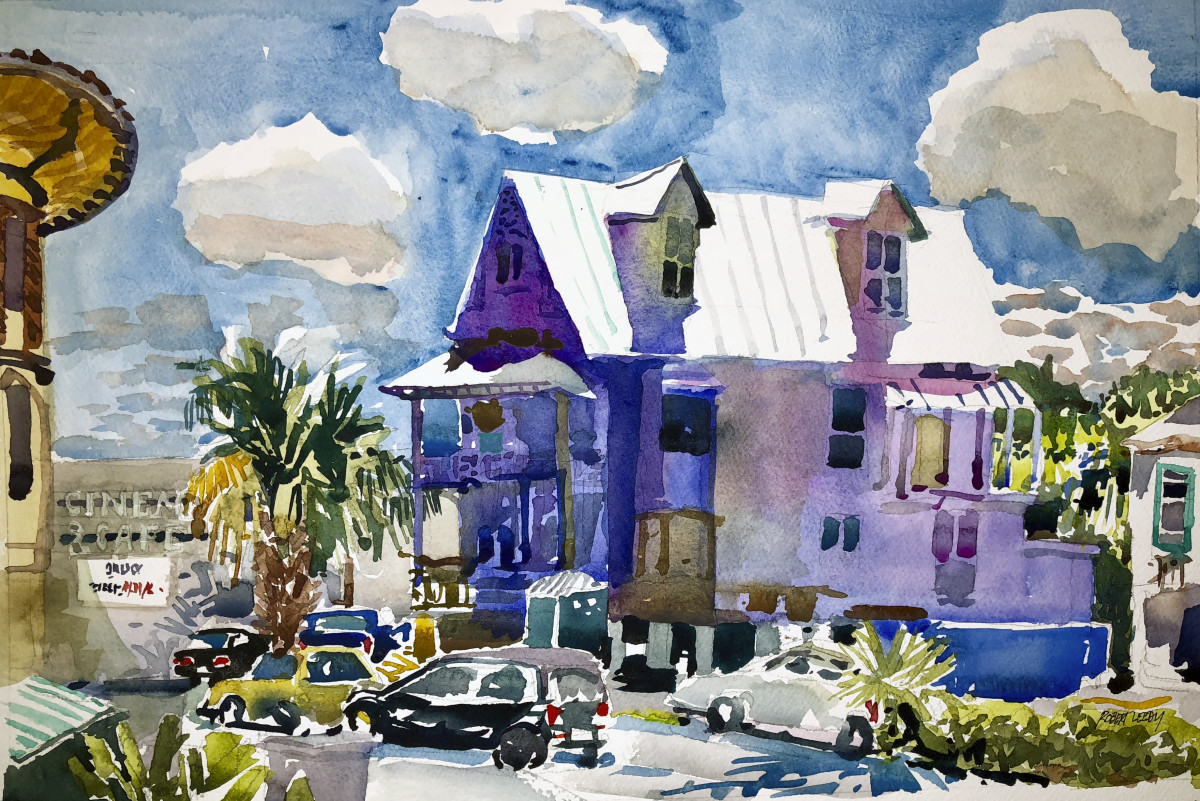 "la Casa Violeta" by Robert H. Leedy 