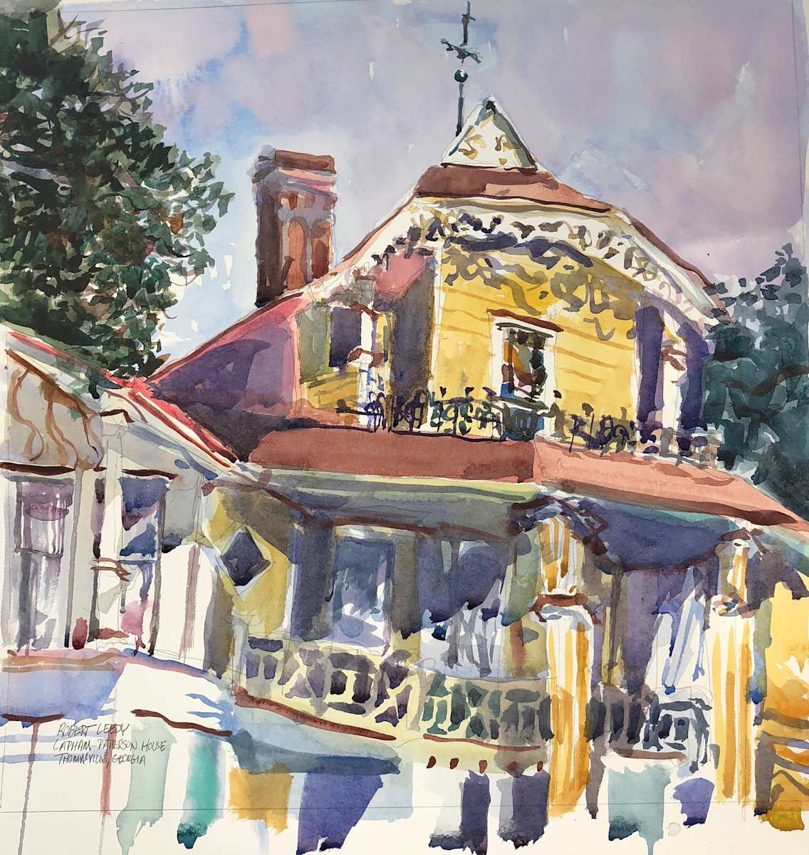 "Lapham-Patterson House, Thomasville, Georgia" by Robert H. Leedy, Image 1.