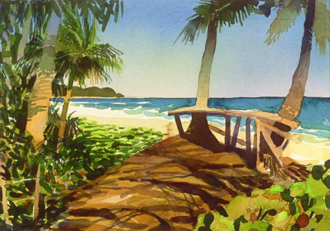 "Playa Nuestra II" by Robert H. Leedy, Image 1.
