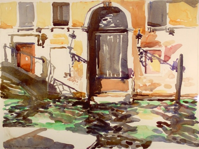 "Rio di San Vio" by Robert H. Leedy, Image 1.