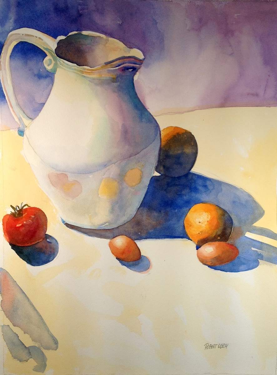 "Still Life with Pitcher" by Robert H. Leedy, Image 1.
