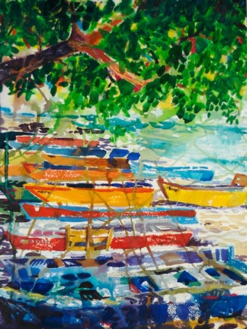 "Yolas de Aguadilla" by Robert H. Leedy 