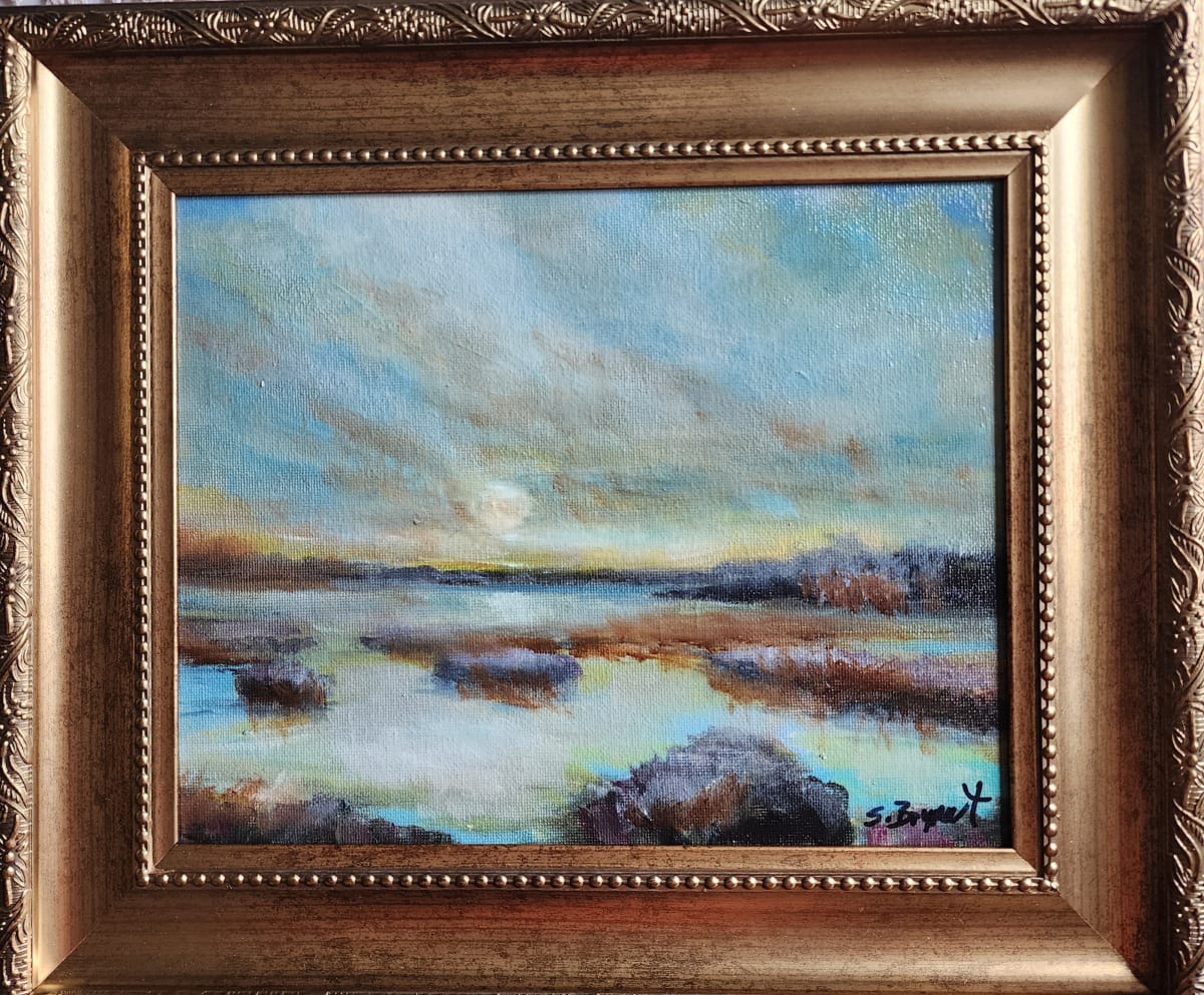 Marsh at Dawn (SOLD) by Susan Bryant 