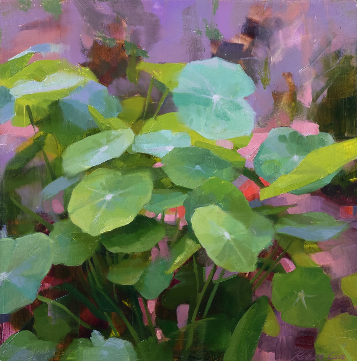 Nasturtiums II by Robin Cole 