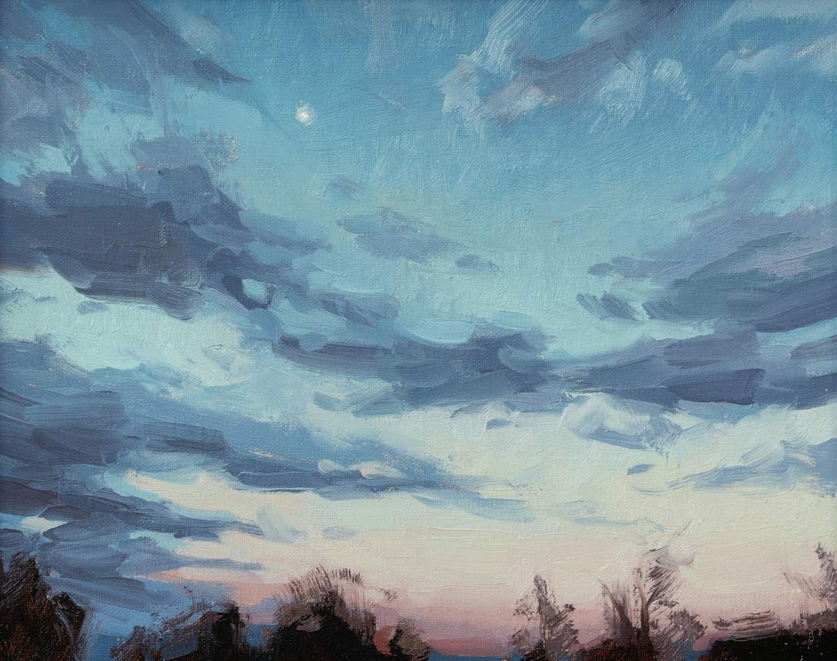 Study for Twilight Blue by Robin Cole, Image 2.