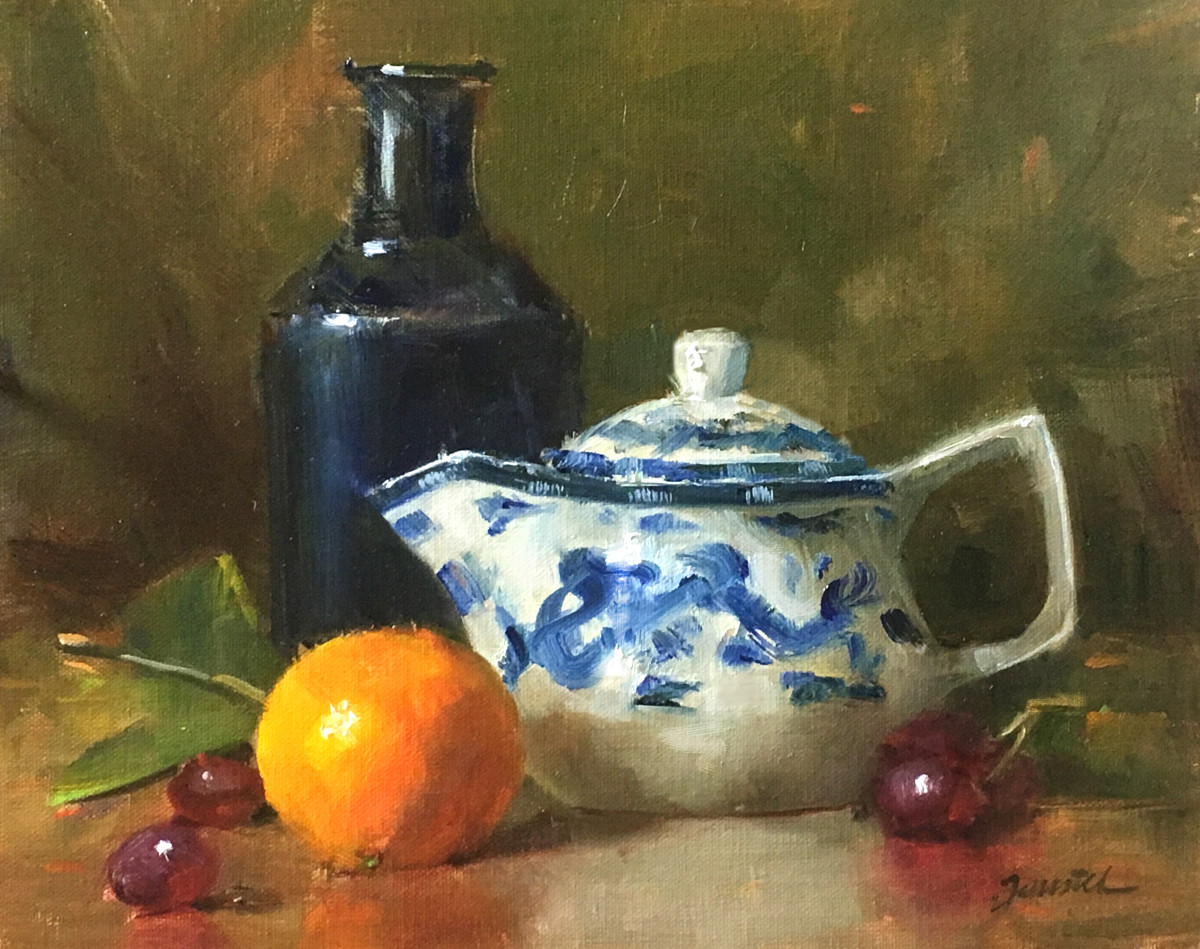 Dragon Teapot by Cynthia Feustel 