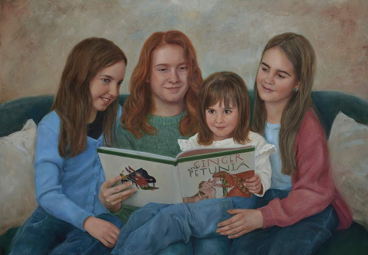 Wilson Portrait Commission by Cynthia Feustel, Image 1.