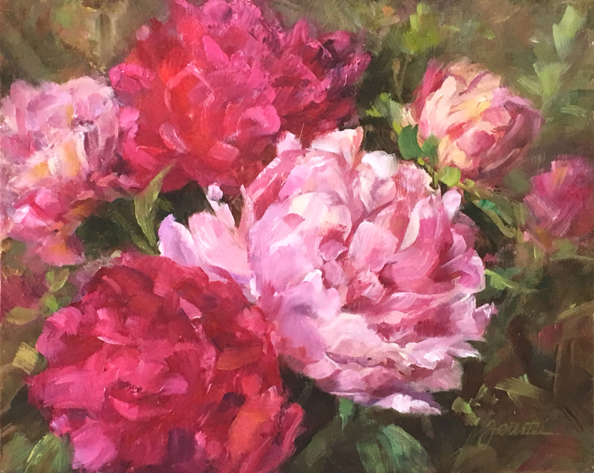 Symphony in Pink by Cynthia Feustel 