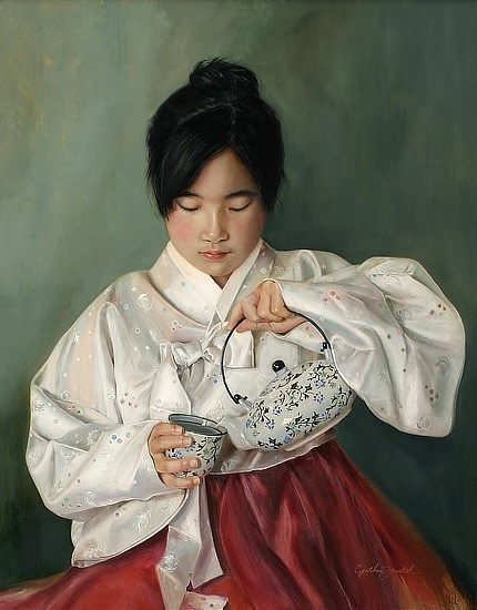 Eun Mee ( Beauty and Grace) by Cynthia Feustel 