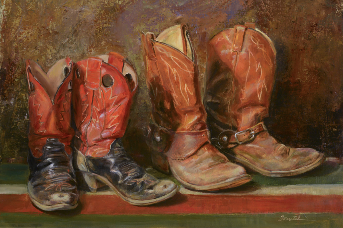 Working Couple by Cynthia Feustel 