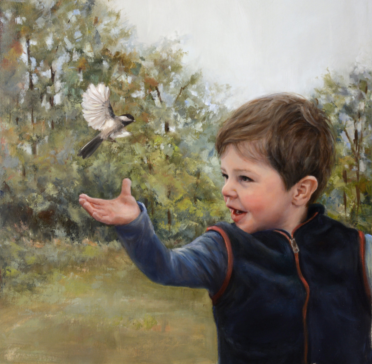 The Visitor by Cynthia Feustel 