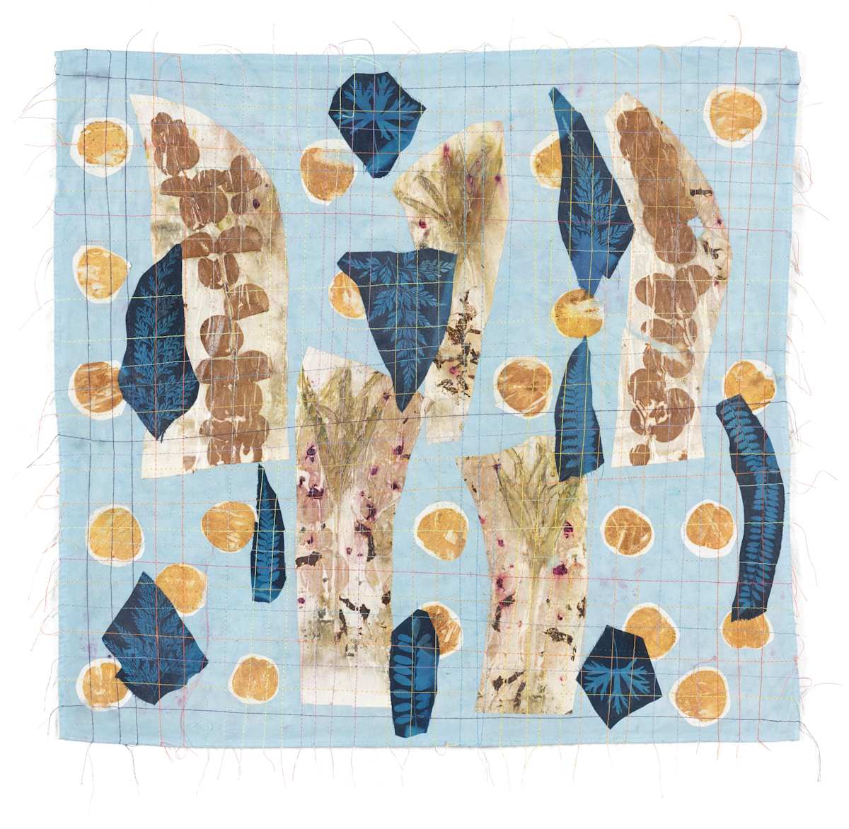 Abstract Cloth Collage 12 by Hollie Heller, Image 12.
