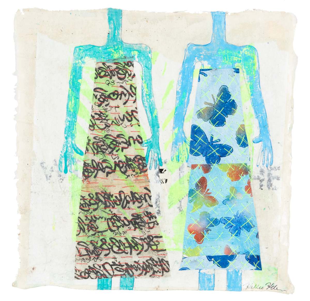 Embellished Figures 3 by Hollie Heller, Image 1.