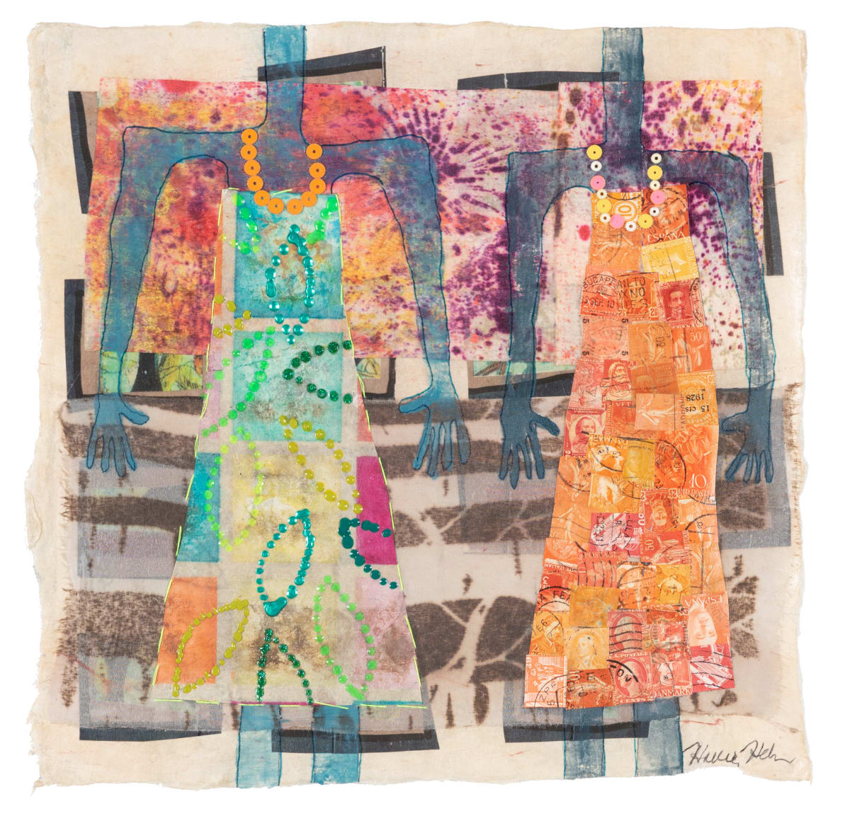 Embellished Figures 18 by Hollie Heller 