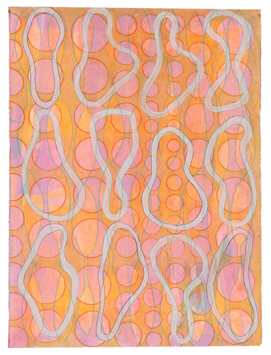 October (White Figures) by Hollie Heller, Image 1.