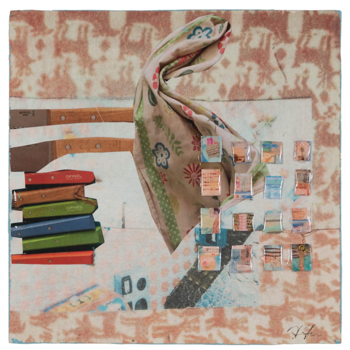 Traveling IX by Hollie Heller 