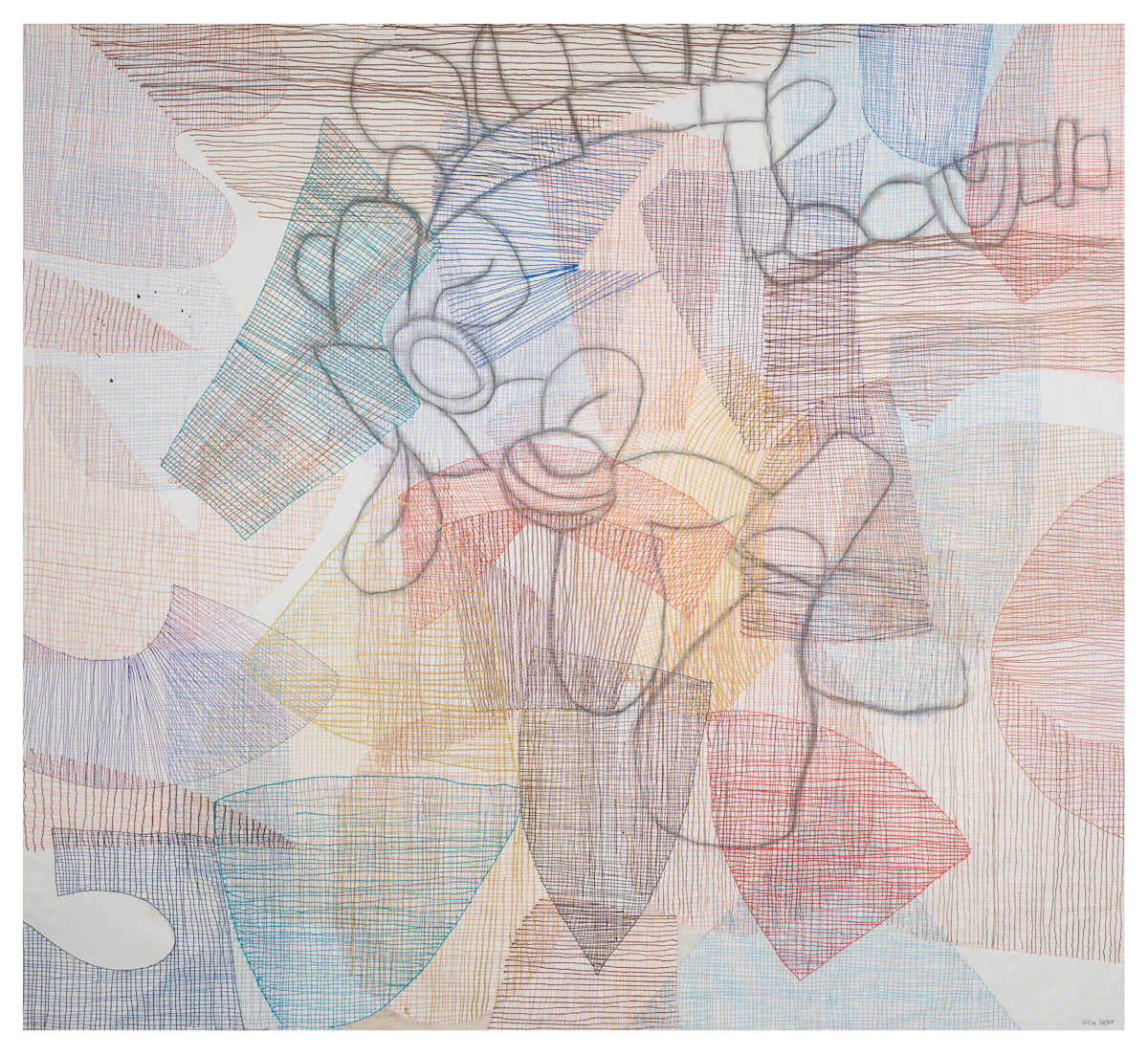 Grid Overlay (Chain Series) by Hollie Heller, Image 1.