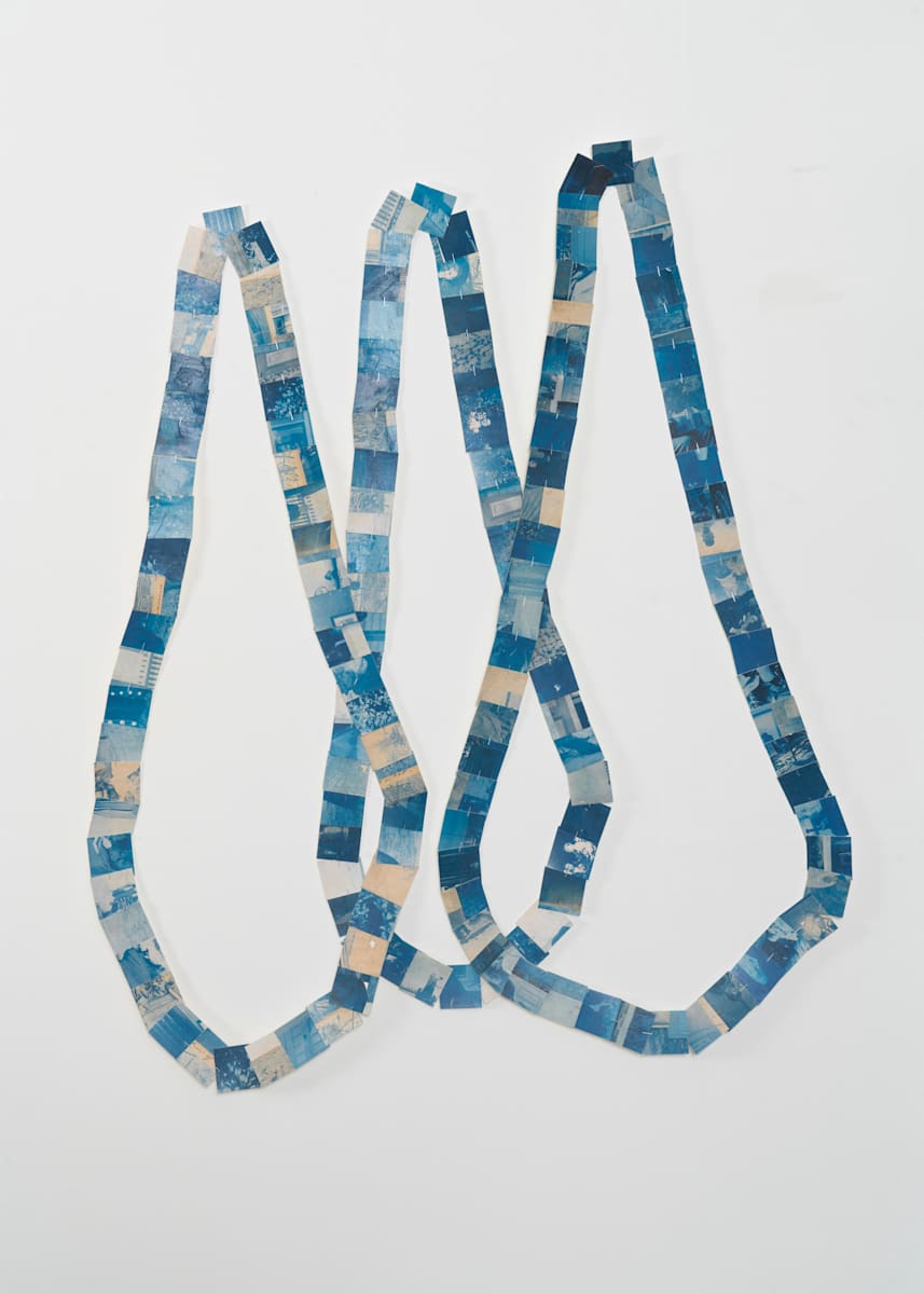 Untitled (Cyanotype Piece) by Hollie Heller, Image 1.