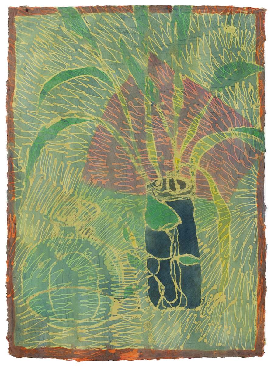 Batik 9 by Hollie Heller 