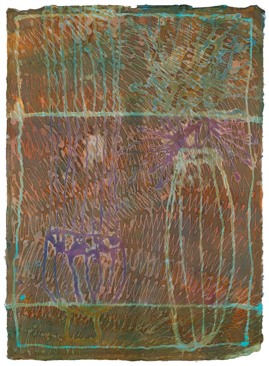 Batik 12 by Hollie Heller 