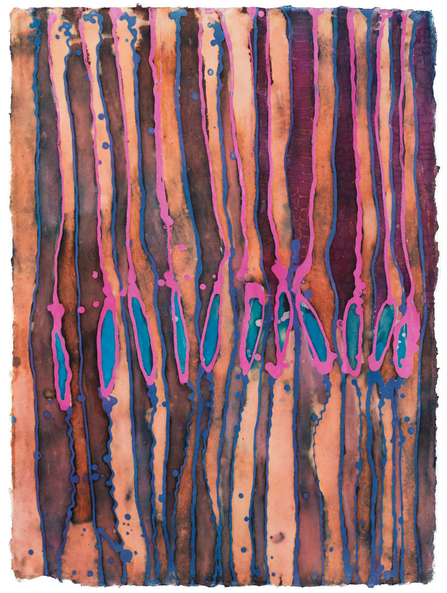 Batik 14 by Hollie Heller 