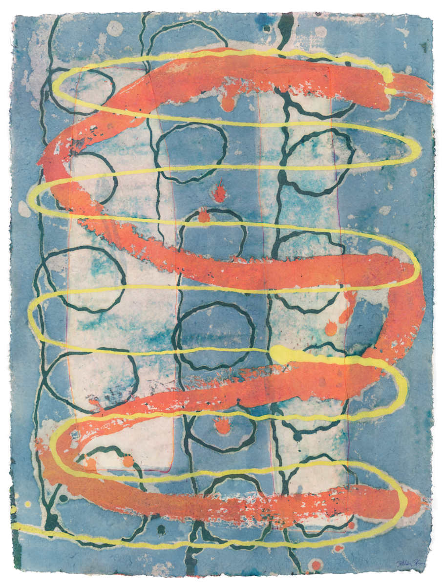 Batik 22 by Hollie Heller 