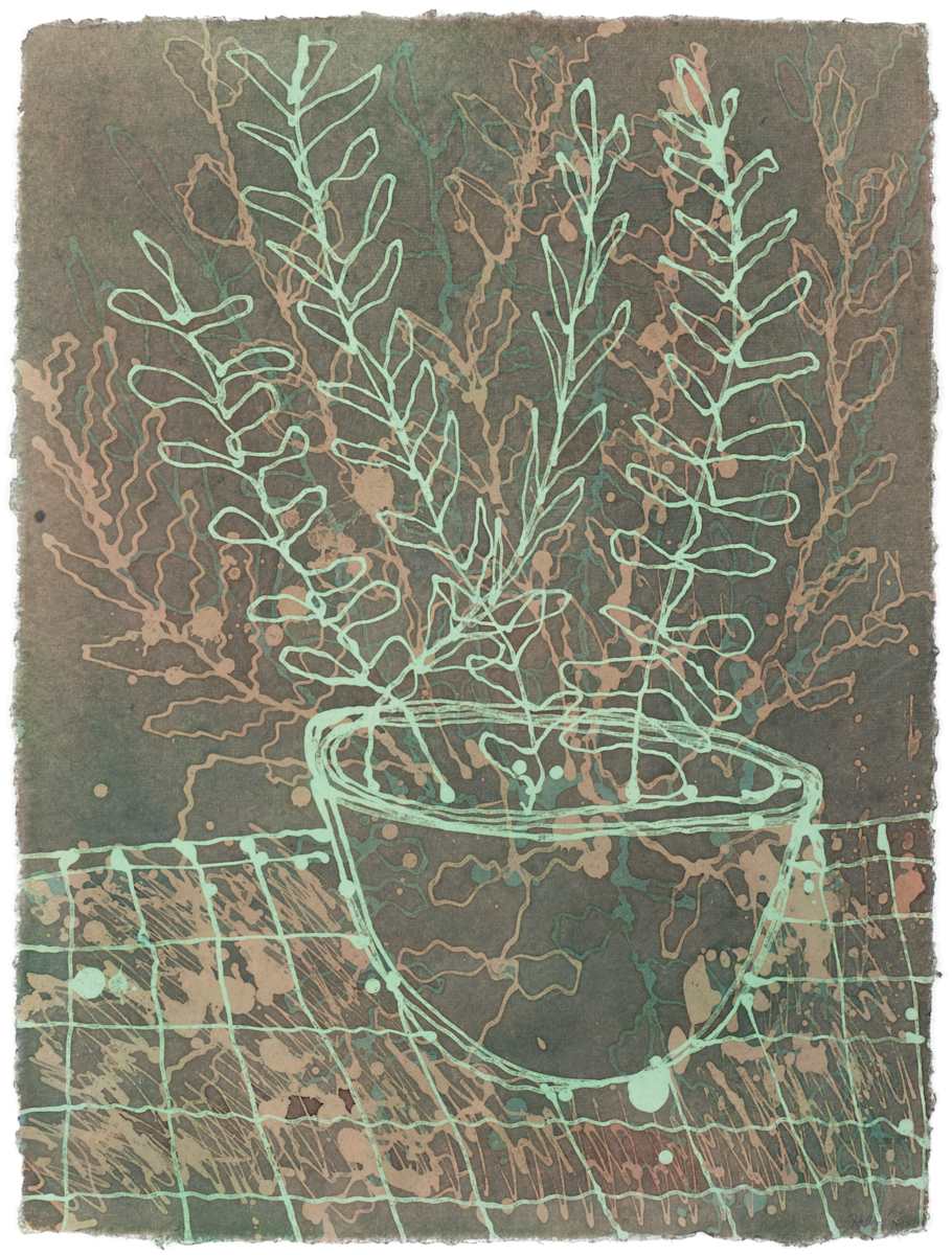 Batik 23 by Hollie Heller 