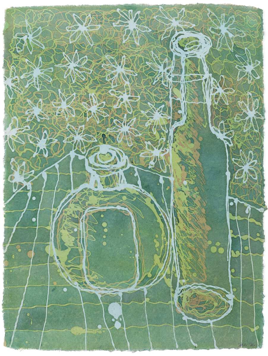 Batik 24 by Hollie Heller 