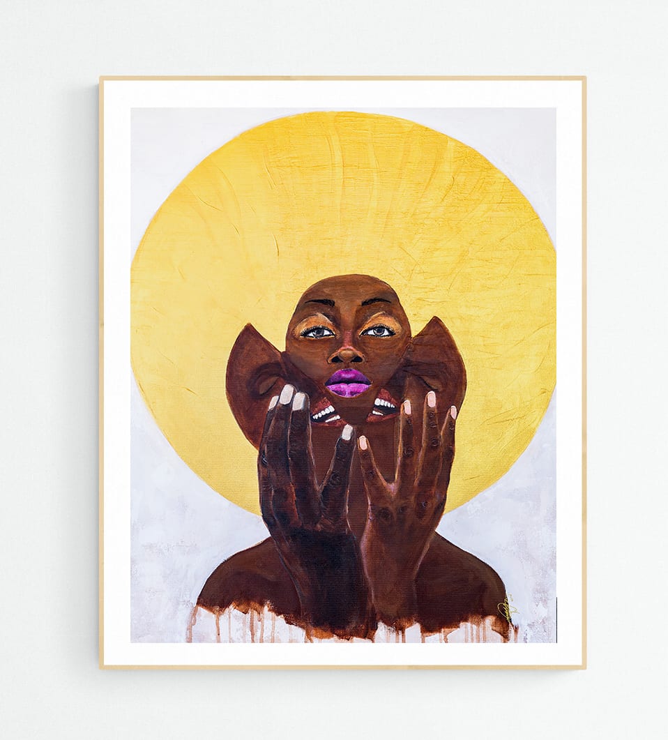 Release (unframed) by Kelly U Johnson 