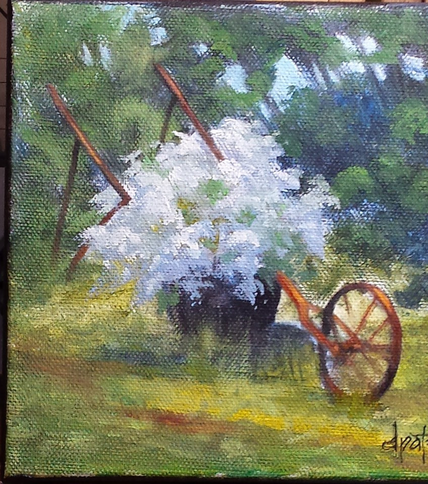 Wheelbarrow by Donna Pate 