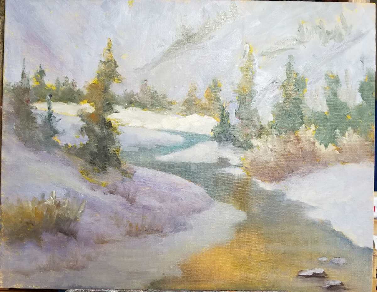 Truckee River Winter by Donna Pate, Image 1.