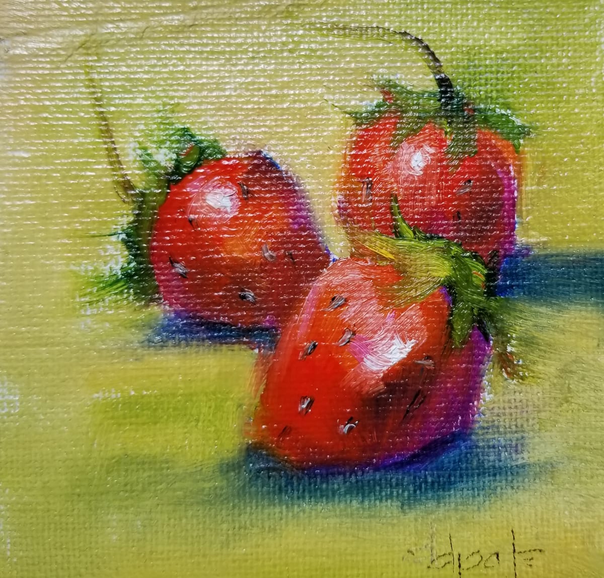 Strawberries by Donna Pate 