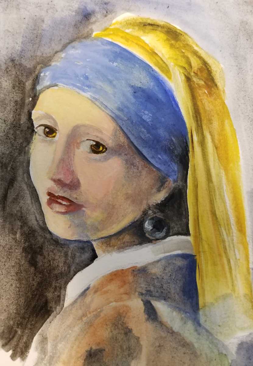 Ode to Vermeer by Donna Pate 