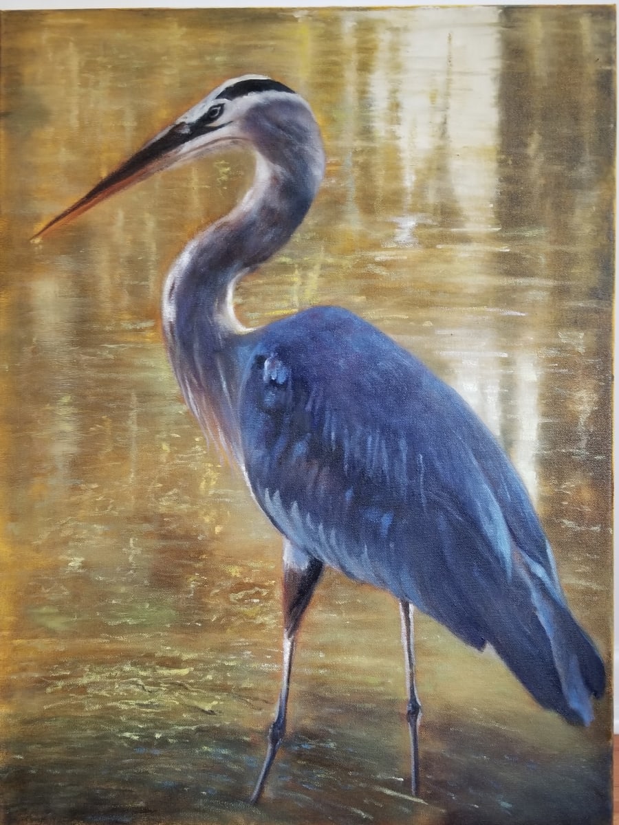 Heron by Donna Pate 