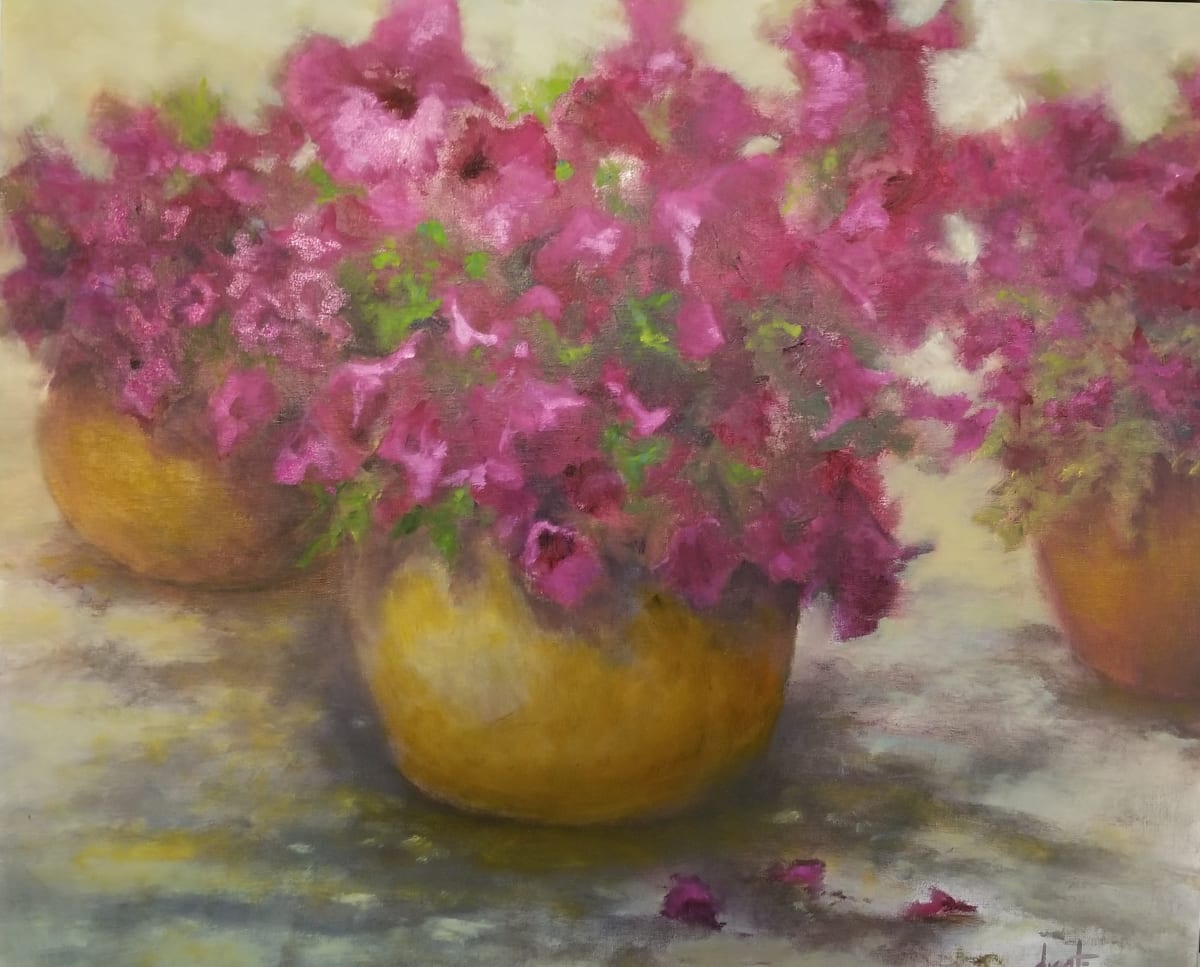 Patio Pots by Donna Pate 