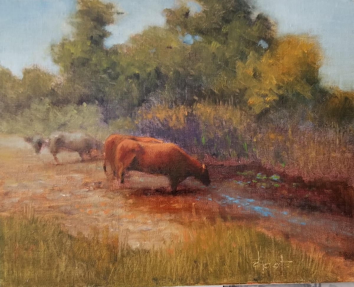 The Watering Hole by Donna Pate 
