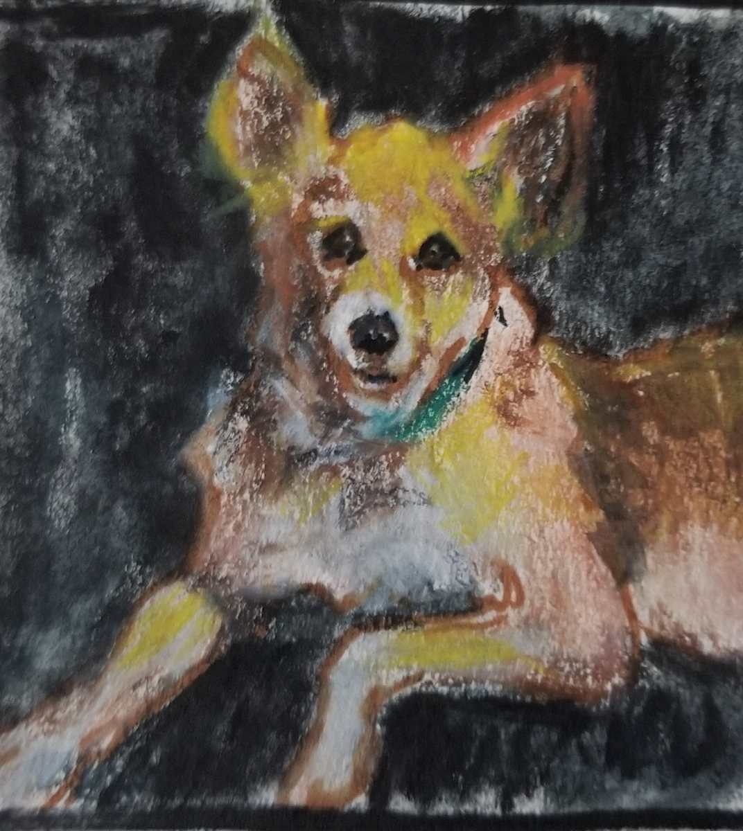 Sparky, after Sargent by Donna Pate 