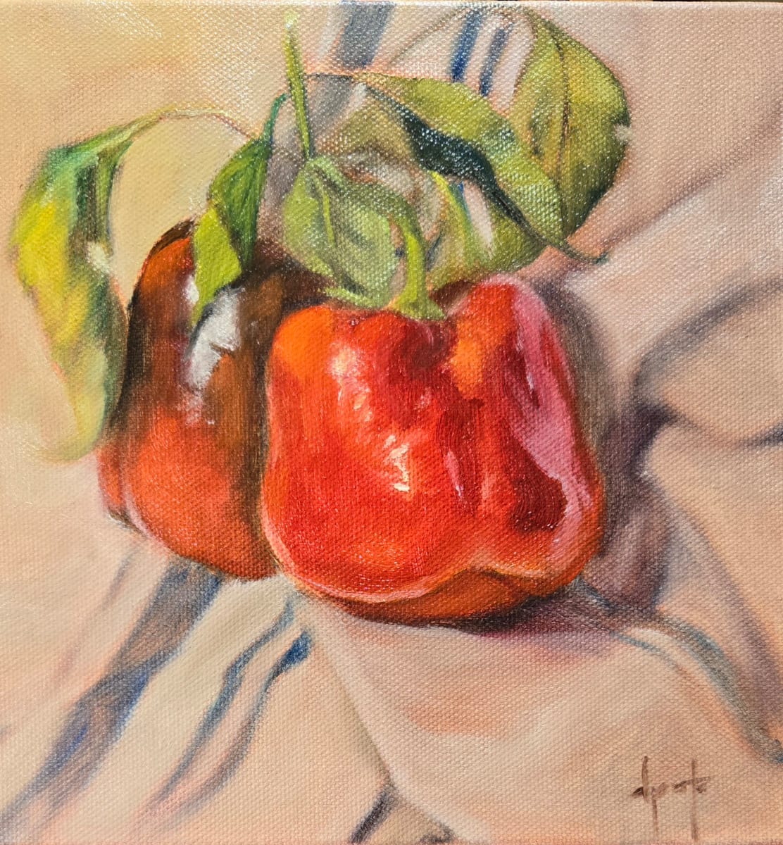 Red Peppers by Donna Pate 