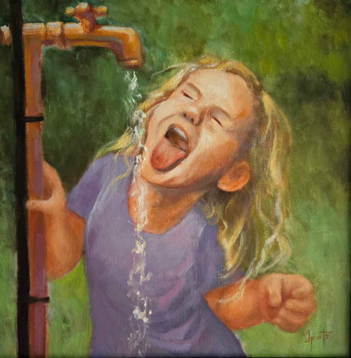 A Cool Drink by Donna Pate 