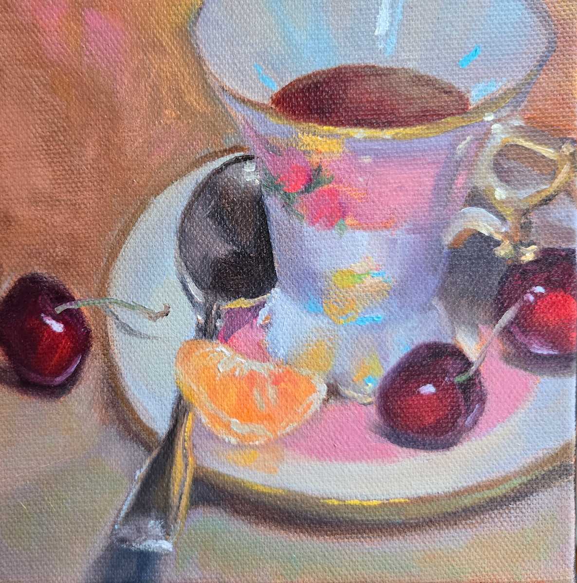 Tea with Fruit by Donna Pate, Image 2.