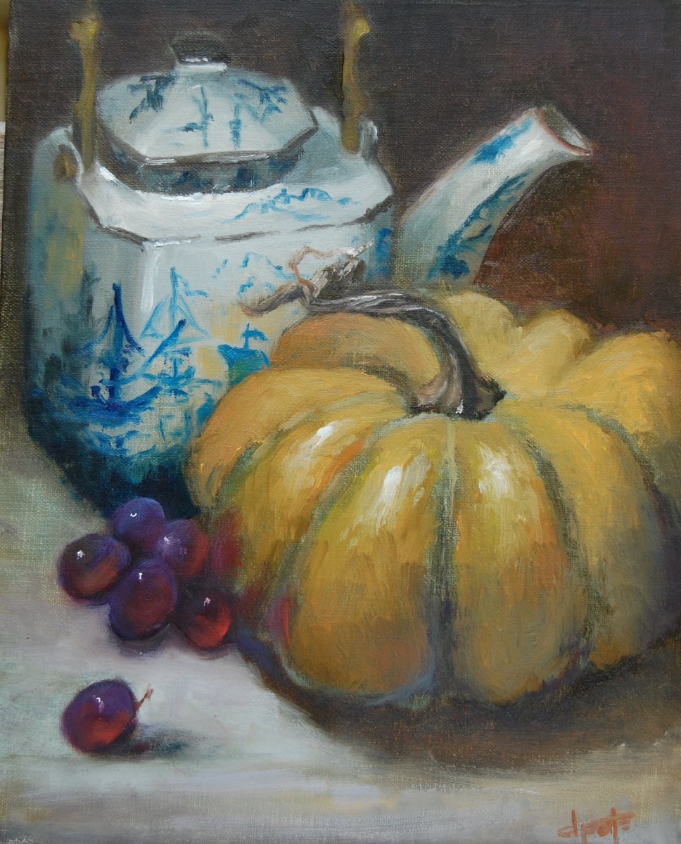 Tea and Pumpkin by Donna Pate 